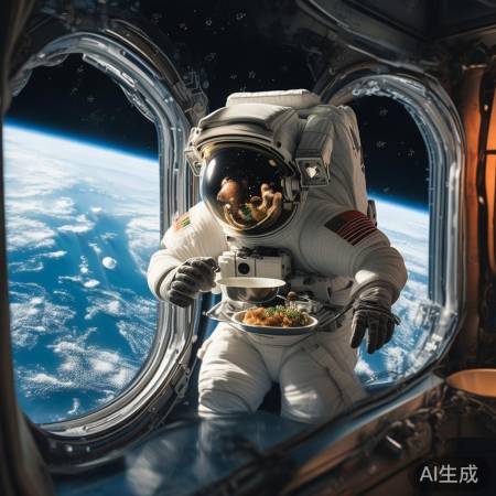 航天午餐,珍惜生活
