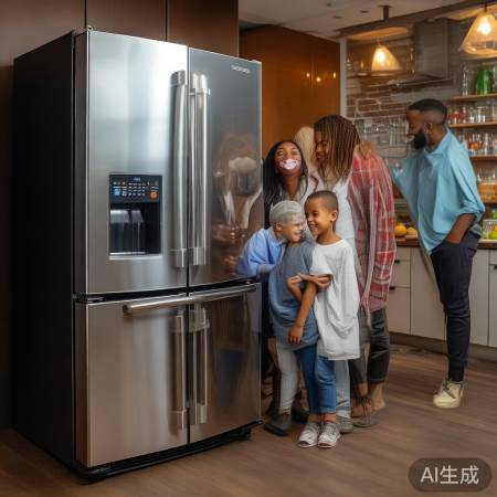 海尔830宽冰箱，家居品质生活