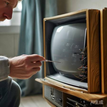 电视背盖螺丝拆卸,小心开盖