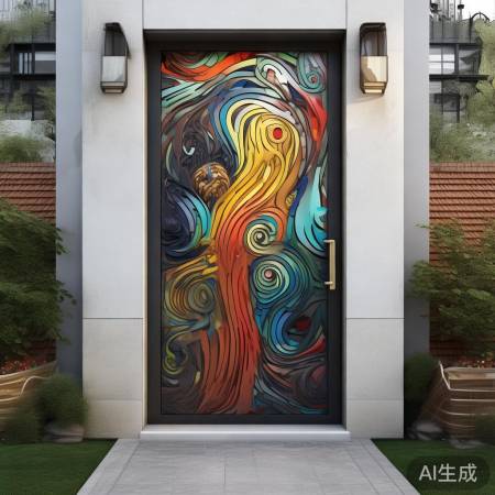 “梵高防盗门：艺术守护家”
