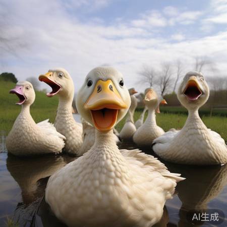 不明鸭群引调侃