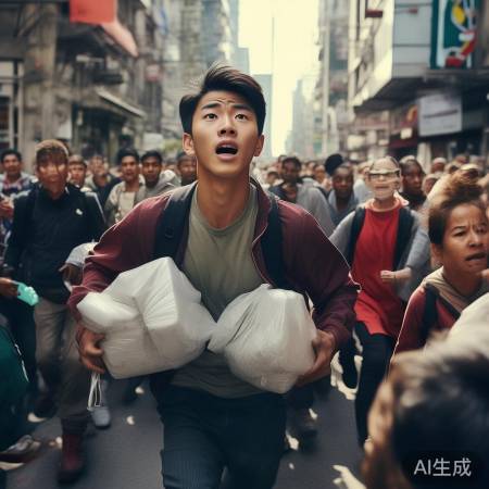 小张行动果断，心怀人民