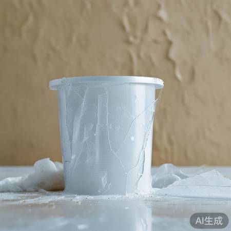 外壳破损,清理修补