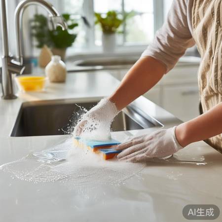 厨房台面清洁妙招