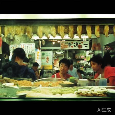 王祖蓝清场，粉店生意旺