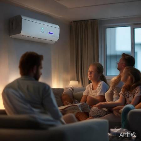 空调定时节能，睡眠无忧。