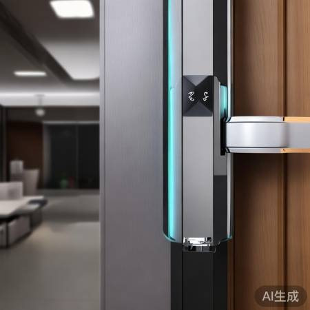 指纹锁电池多样，充电方便。