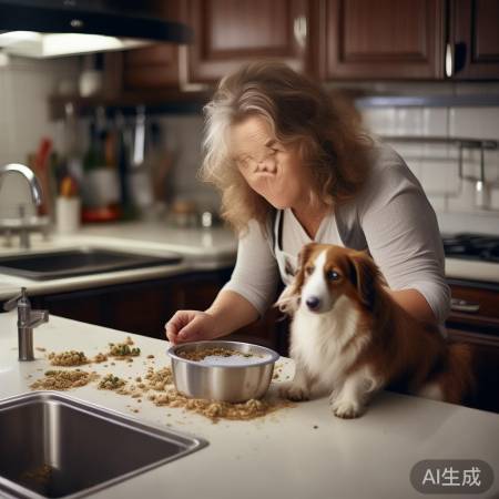 喂狗用碗卫生隐患大