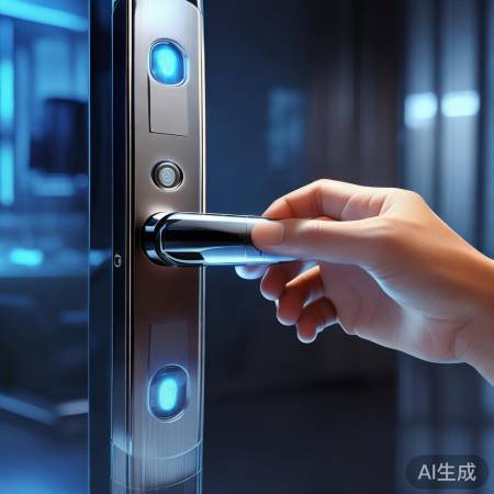 普鲁狮指纹锁，安全快速，防撬报