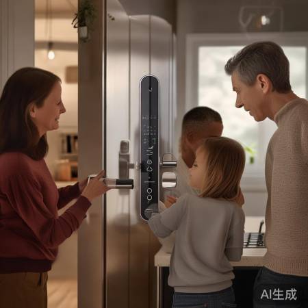 指纹锁品牌：小米、华为、360
