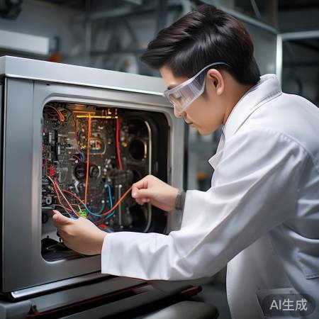 “油烟机电路板安装，牢固连接保