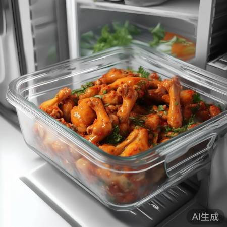 冰箱冷藏酸辣鸡脚，保质35天