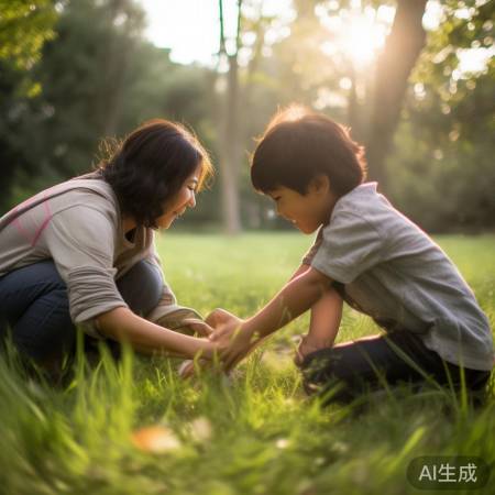 阿姨帮小明找到准考证