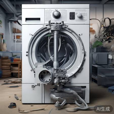 洗衣机拆修检查排水泵
