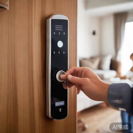 “老人小孩适用,操作简便指纹锁