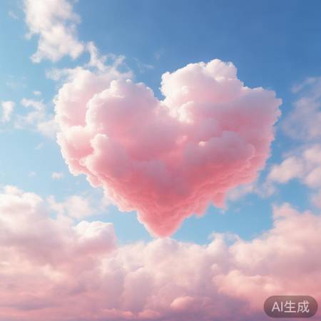 爱心云治愈心情