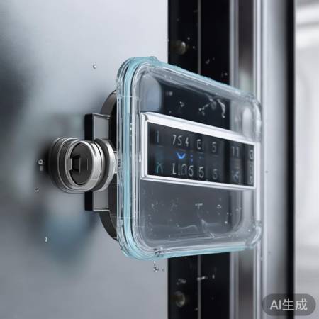 密码指纹锁防水盖介绍