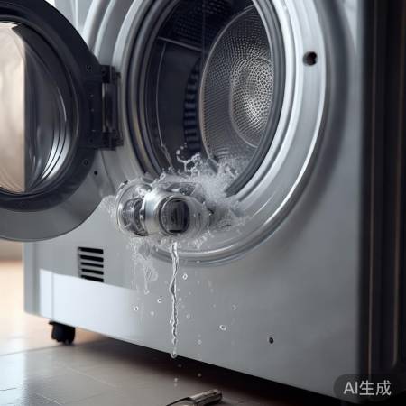 洗衣机无水洗涤，检查进水阀。