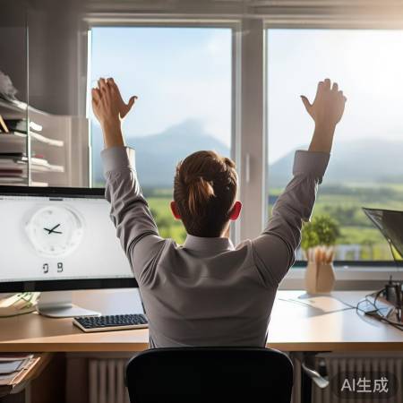 护眼小贴士:定时休息,做眼操