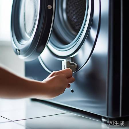 调整洗衣机脚垫，调平衡增空间