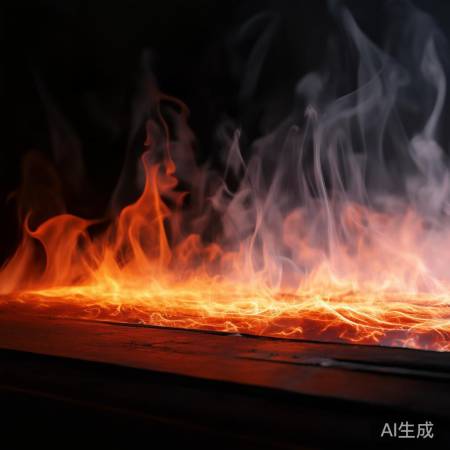 热能上升原理示意图