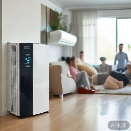 空调选制冷量、能效比、低噪音。