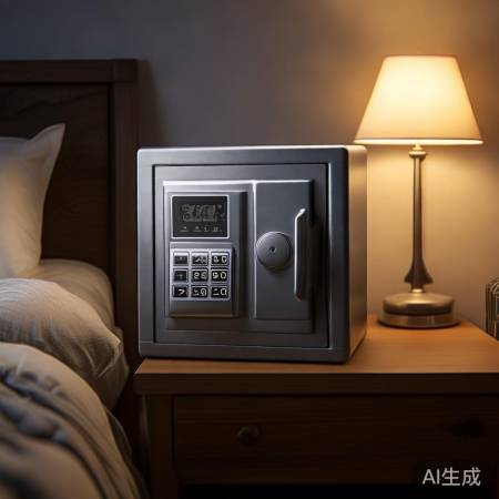 迷你数字锁保险柜,卧室衣帽间佳