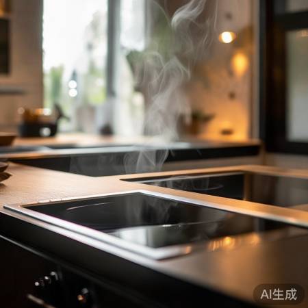环保集成灶,减少80%油烟排放