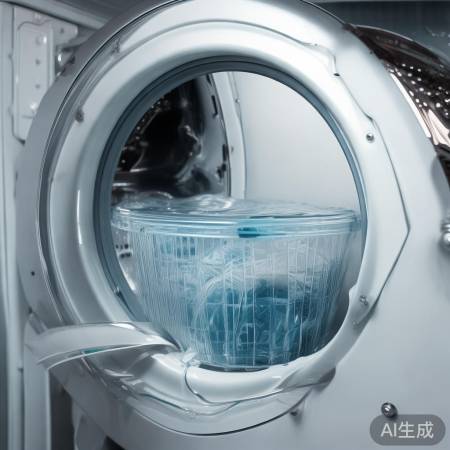 密封容器中浸泡衣物