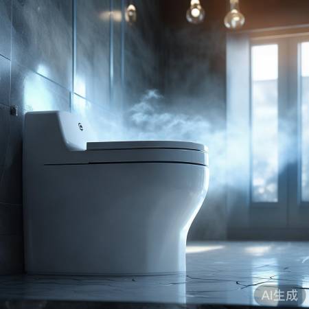 智能马桶自动除臭,浴室清新心情