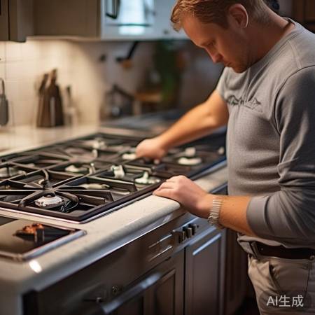 燃气灶无反应?冷静排查步骤来!