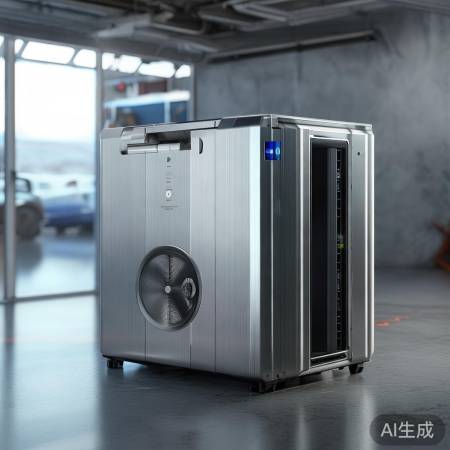 变频空气能热泵,节能低噪。