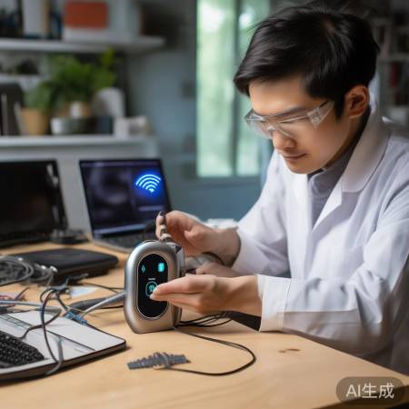 智能锁连接电路，网线WiFi皆