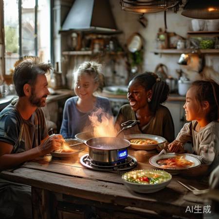 燃气煲汤,温馨生活。