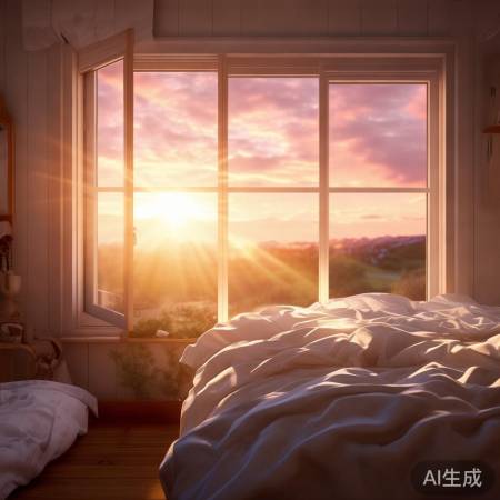 天象美好，生活充满希望