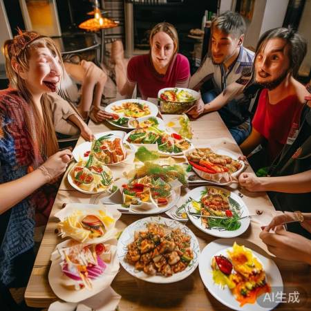 热敏纸美食，纸吃了没问题