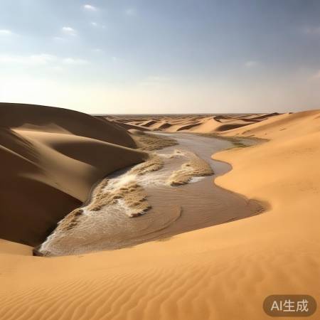 沙漠中的意外绿洲