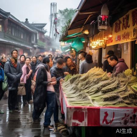 杭州雨后珍稀地衣价飙涨