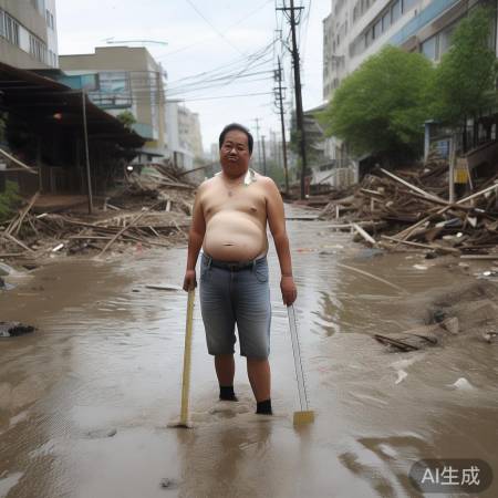 台风笑话：台风成减肥契机