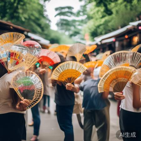 定制扇子,凉爽又轻便