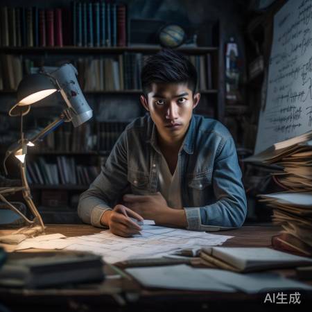 韦东奕毅力惊人，熬夜研究数学