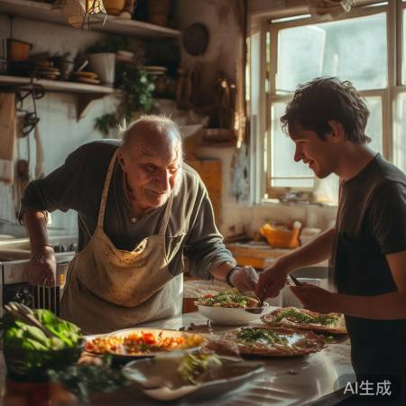 父母辛劳,家庭温暖