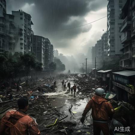 台风巴威登陆沿海,影响待观察
