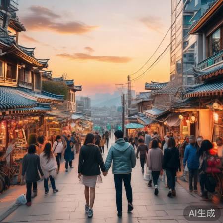 恋综感动观众,镜头走遍韩国