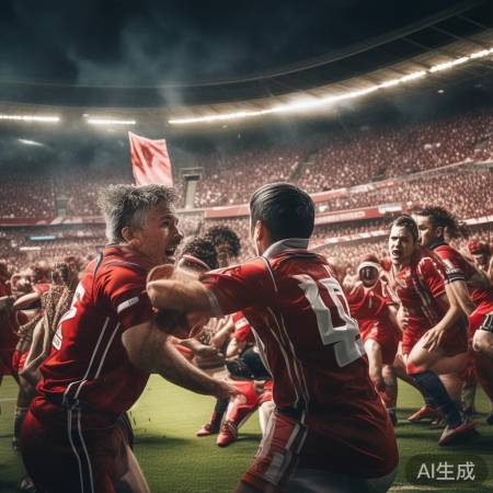卡塔尔队斗志强,心理战激烈