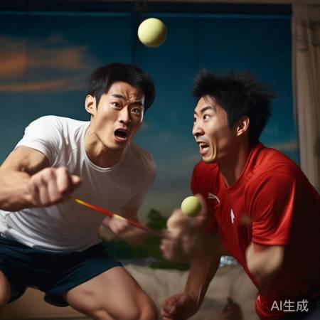 马龙许昕对决,乒乓球精彩瞬间