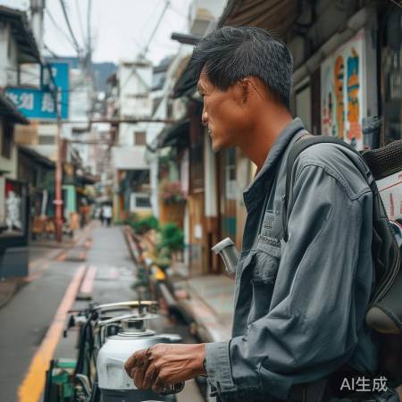 社区网格员,默默守护者