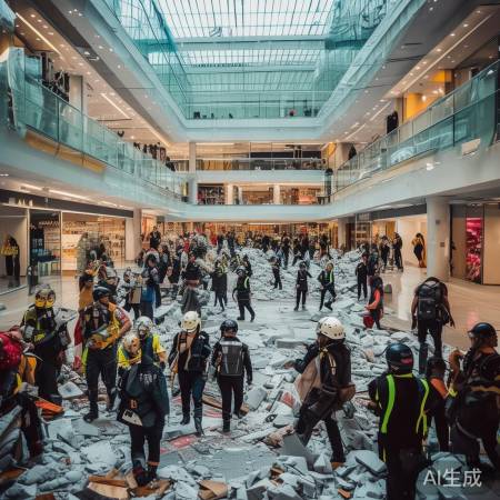 周末地震商场遇难多
