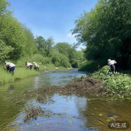 河道水草清理,水质健康保障