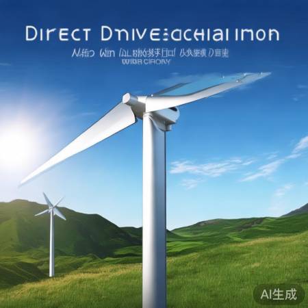 金风科技直驱永磁风机，高效低噪